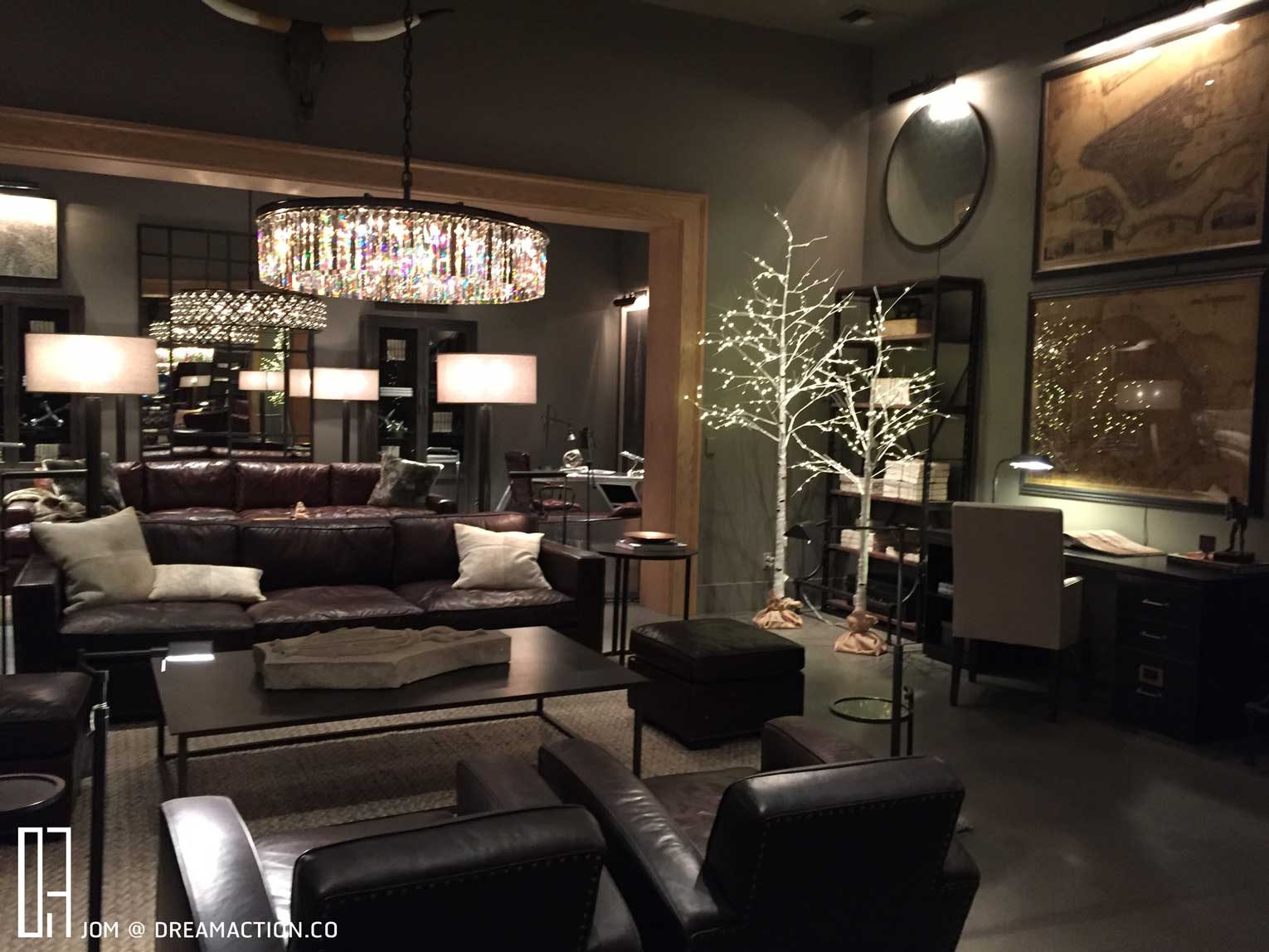 เฟอร์นิเจอร์ วินเทจ Restoration Hardware 1