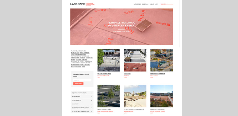 เว็บไซต์สถาปัตย์ landscape