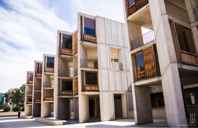 study tower Salk Institute Louis Kahn หลุยส์ คาห์น