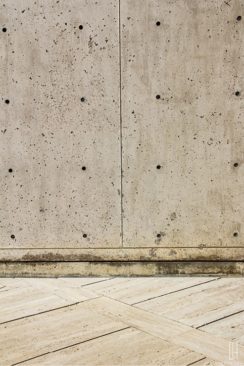 concrete to stone Salk Institute Louis Kahn หลุยส์ คาห์น