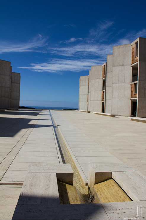 plaza-Salk Institute Louis Kahn หลุยส์ คาห์น