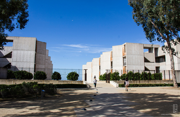 entry-Salk Institute Louis Kahn หลุยส์ คาห์น