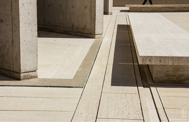 detail Salk Institute Louis Kahn หลุยส์ คาห์น