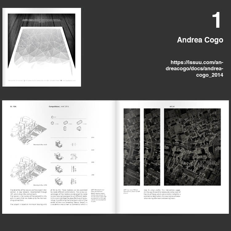 7 ตัวอย่าง Beautiful Portfolio สวย : Architecture / Landscape / Interior