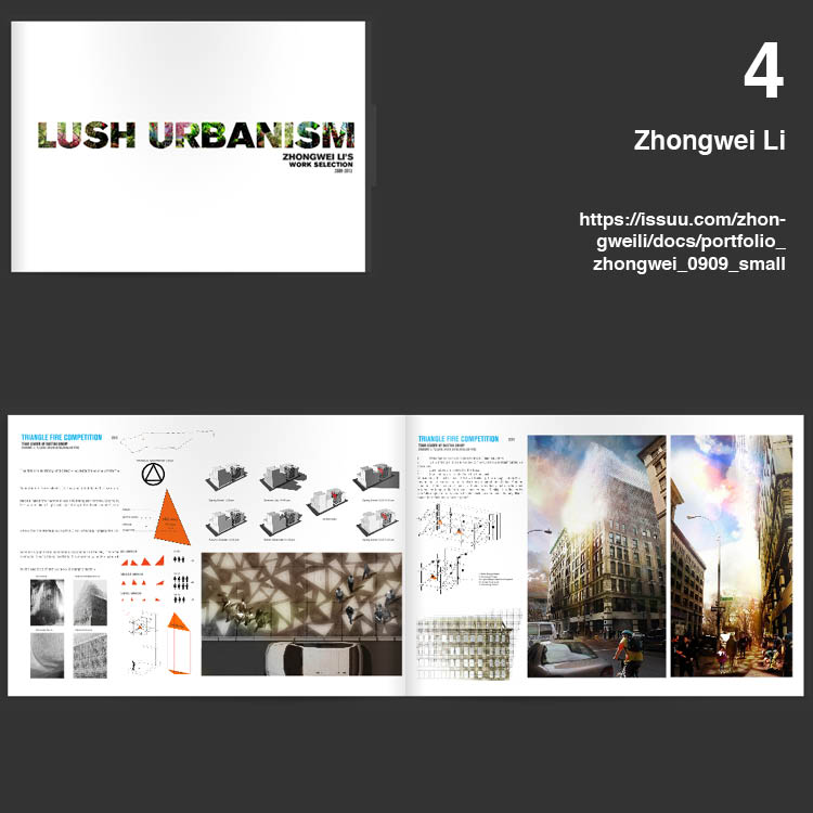 7 ตัวอย่าง Beautiful Portfolio สวย : Architecture / Landscape / Interior