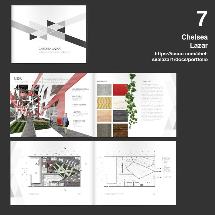 7 ตัวอย่าง Beautiful Portfolio สวย : Architecture / Landscape / Interior