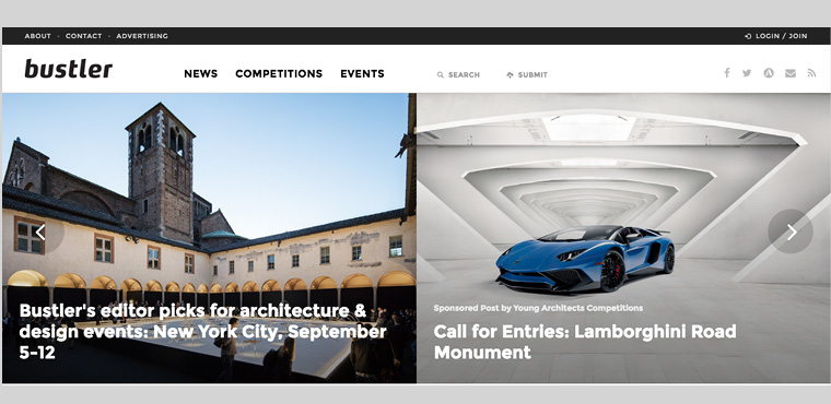 Website รวมแหล่งประกวดแบบ Arch+Design Competition