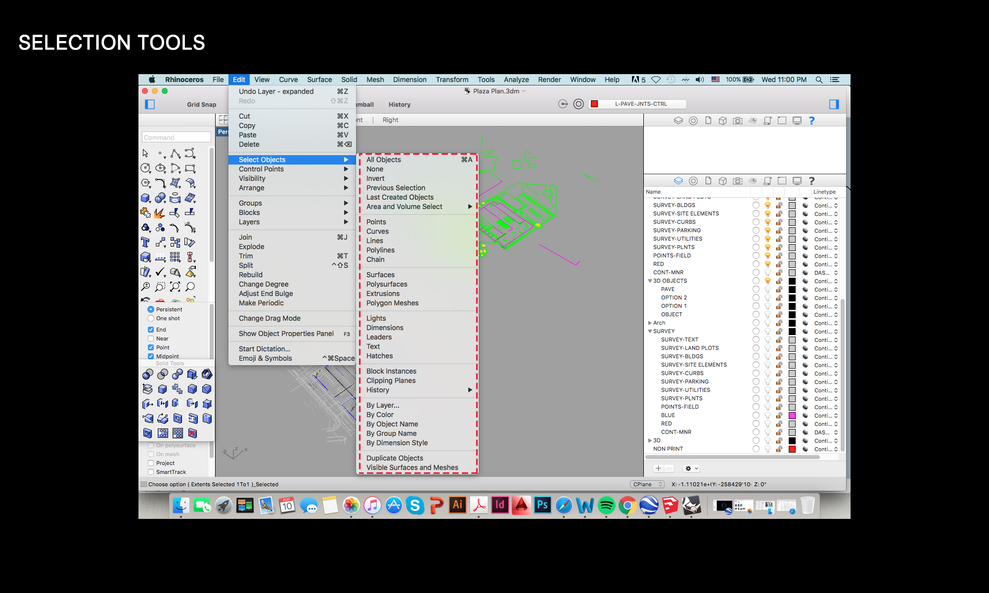โปรแกรม สถาปัตย์ 3D ไรโน rhino rhinoceros grasshopper