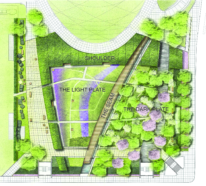 Lurie Garden Millenium Park GGN มิลเลเนียม พาร์ค จีจีเอ็น ลูรี่การ์เด้น